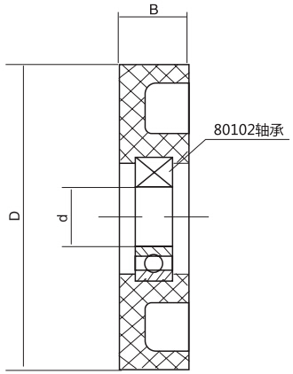 HY8330.5壓輪結(jié)構(gòu)圖